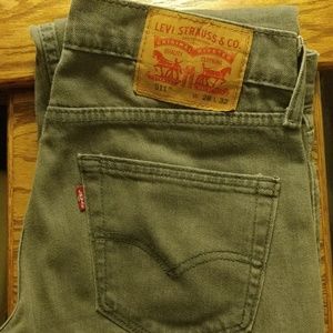 Levi's 511 Slim Fit Denim (Grey) - 28 x 32